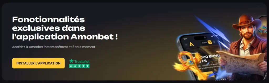 Bannière de la Amonbet app