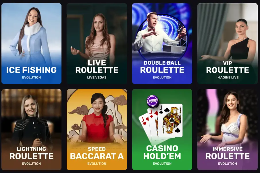 Amonbet live casino