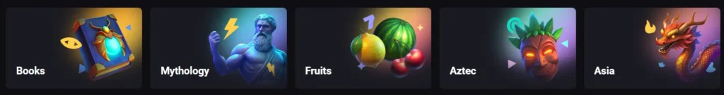 Types de Amonbet slots